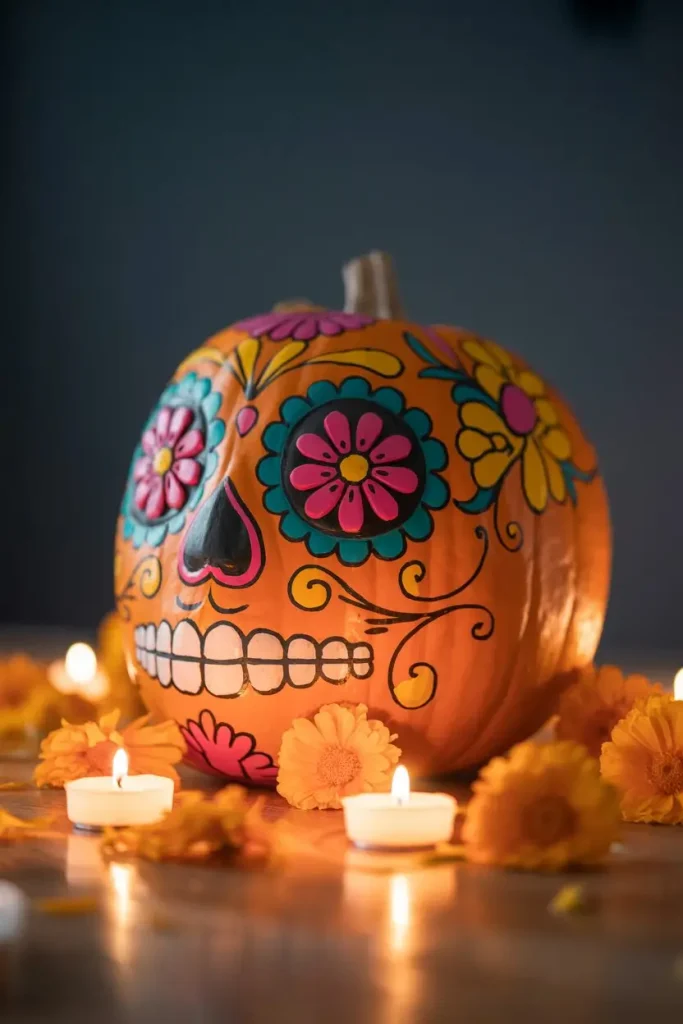 Day of the Dead Pumpkins