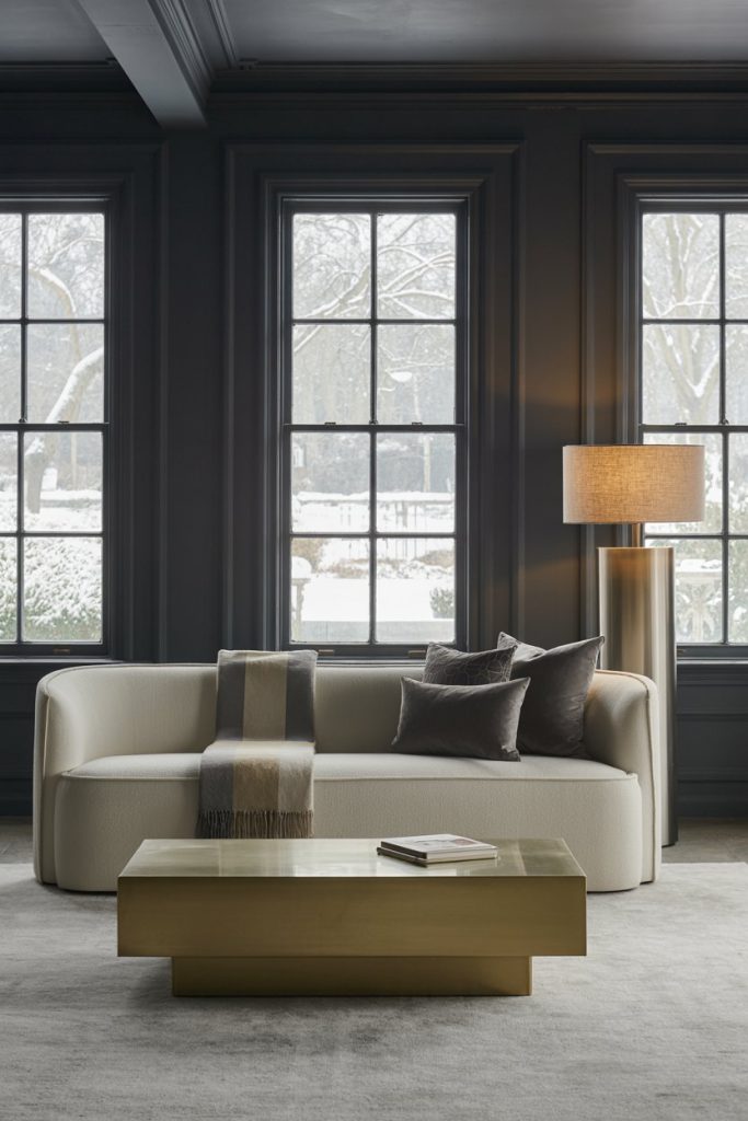 Deep Charcoal Gray for Minimal Drama