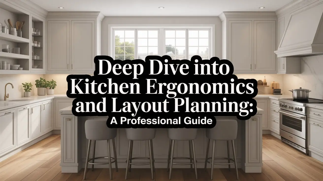 Deep Dive into Kitchen Ergonomics and Layout Planning: A Professional Guide