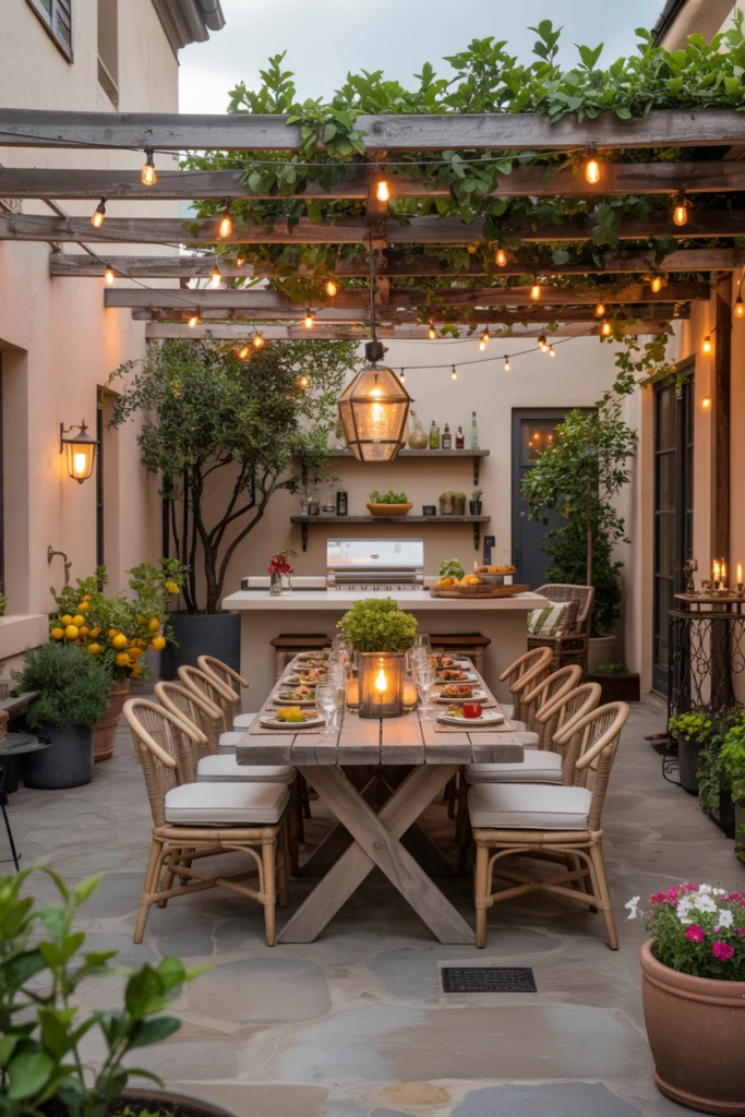 Design an Outdoor Dining Oasis