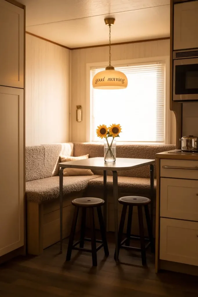 Dining Nooks That Add Warmth