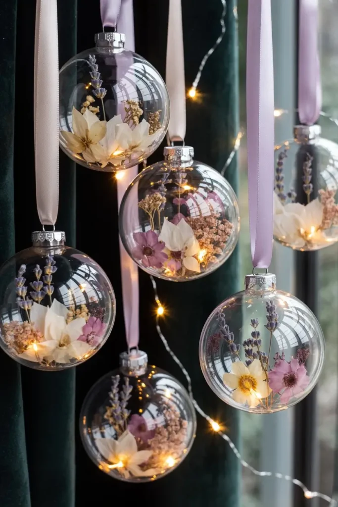 Dried Flower Ornaments for Delicate Beauty