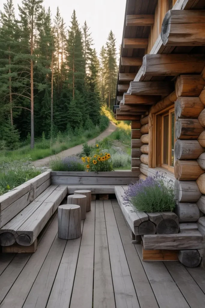 Eco-Friendly Decks with Reclaimed Materials