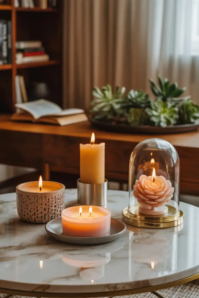 Elegant Decorative Candles That Set a Mood