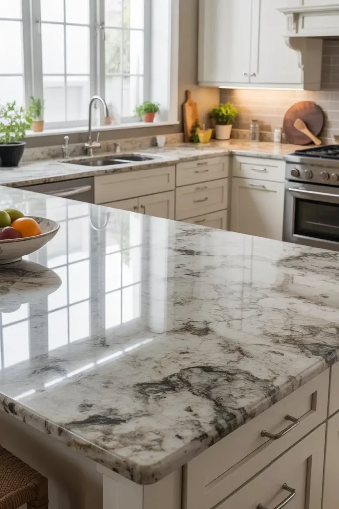 Elegant White Granite