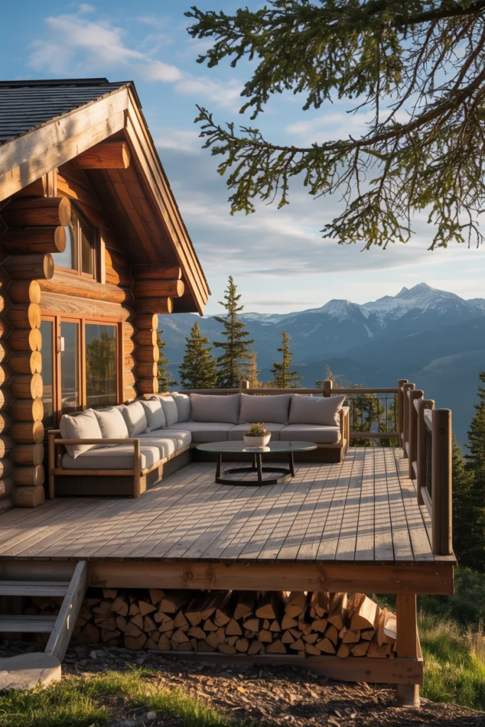 Elevated Decks with Mountain Overlooks