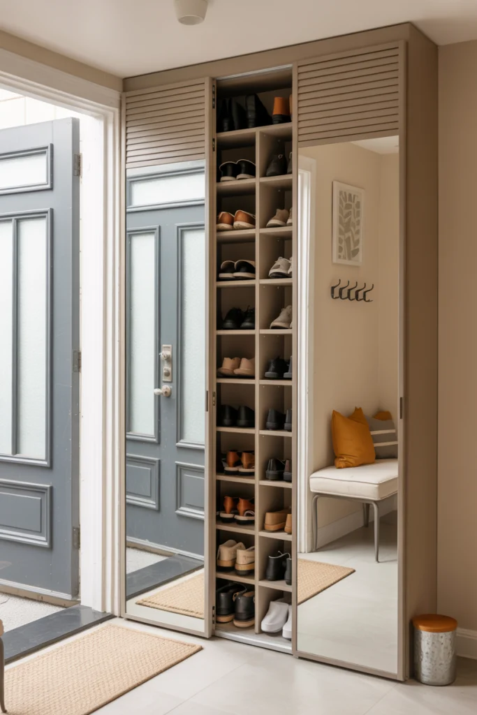 Entryway Shoe Closets for Everyday Convenience