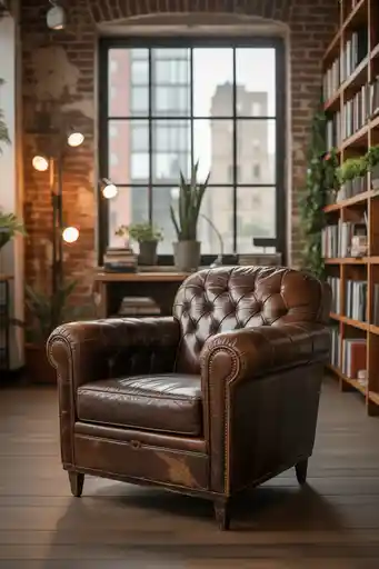 Exposed Industrial Brick for Raw, Urban Appeal