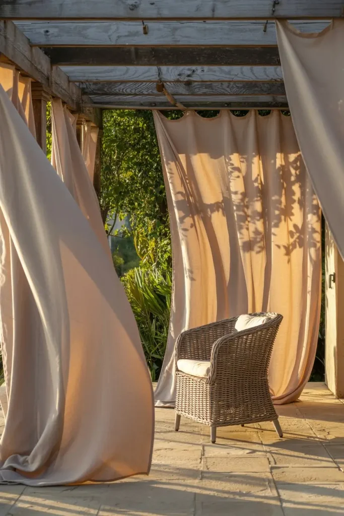 Fabric Privacy Curtains
