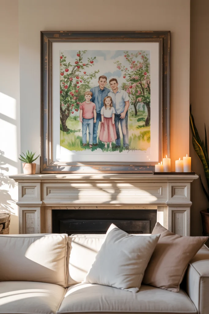 Framed Family Artwork That Feels Personal