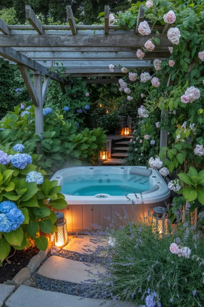Garden Oasis Around Your Hot Tub