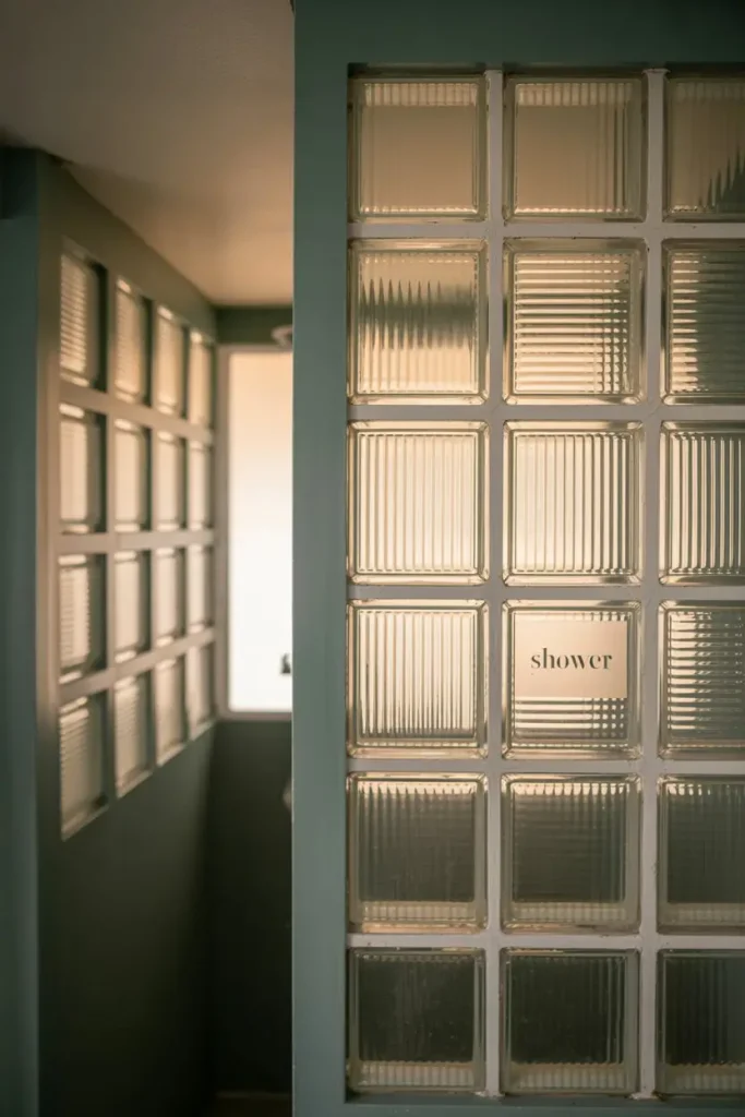 Glass Block Wall Inserts