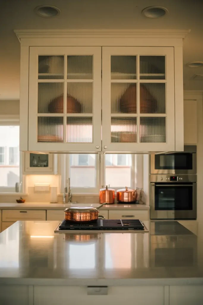 Glass-Front Cabinet Hood