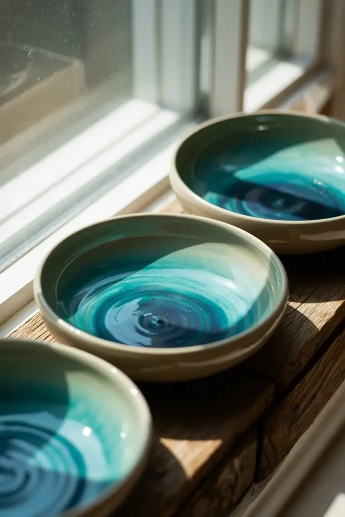 Glazed Gradient Bowls