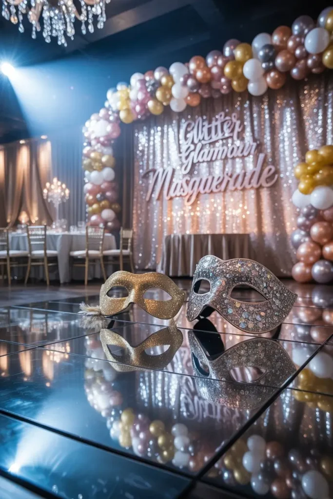 Glitter and Glamour Masquerade