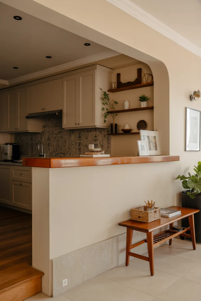 Half Walls for Open Flow