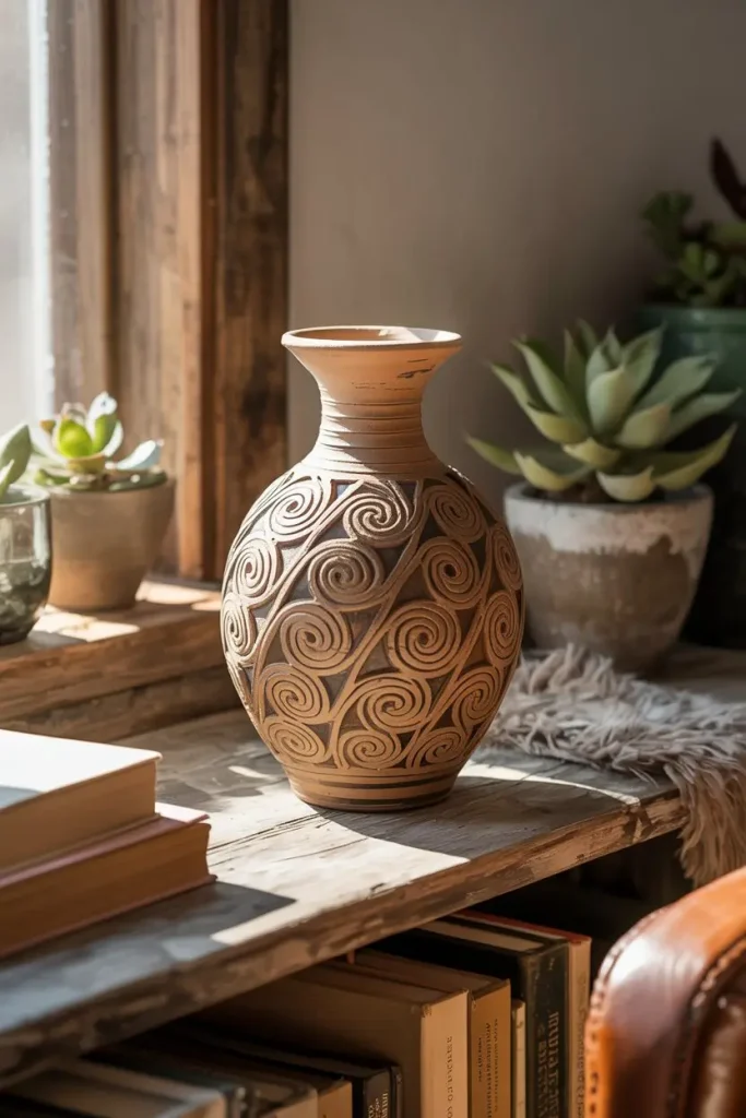 Hand-Carved Pottery for Personal Charm