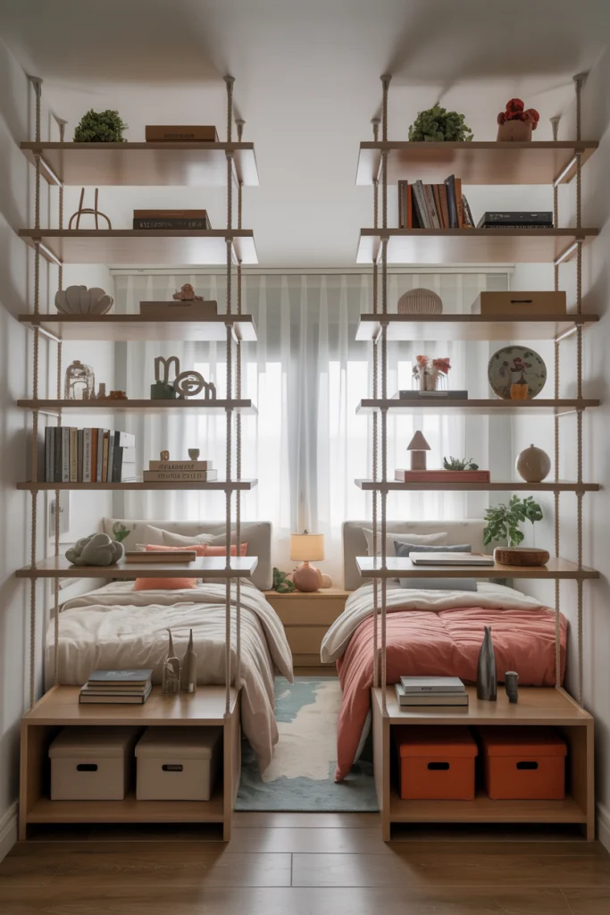 Hanging Shelves from the Ceiling