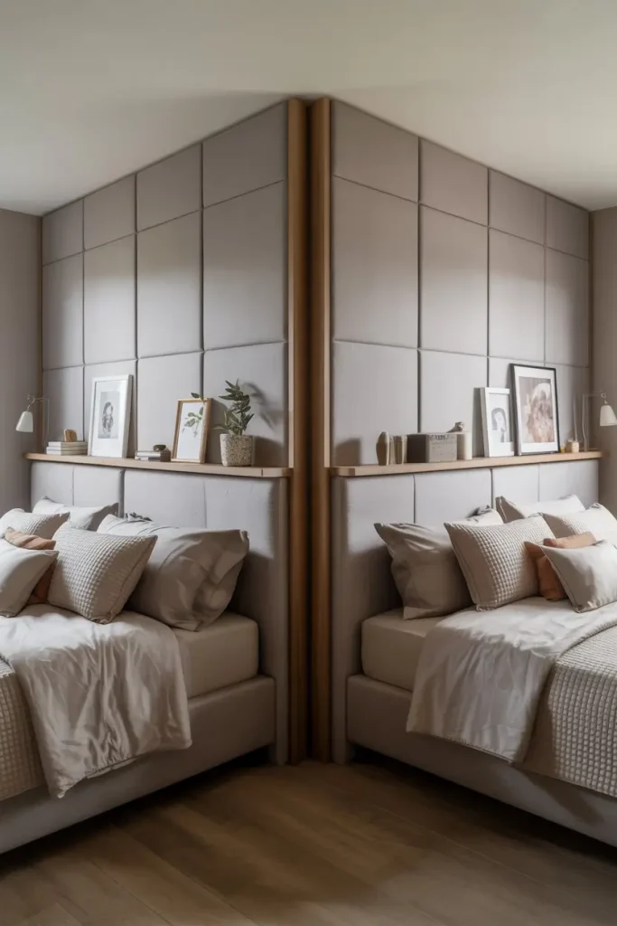 Headboard Walls for Sleeping Privacy