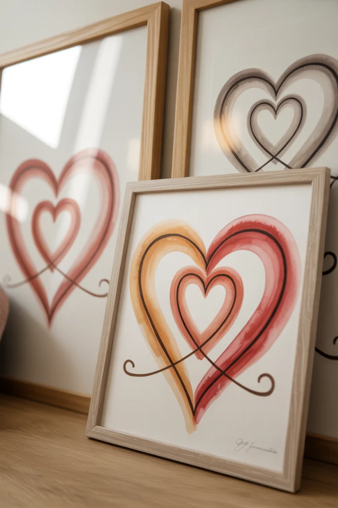 Heart-Shaped Unity Drawings