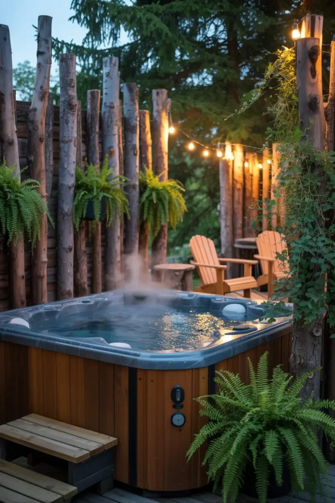 Hot Tub Decks for Relaxing Evenings