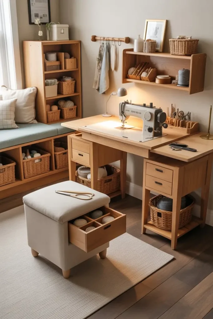 Incorporate Furniture with Dual Purposes