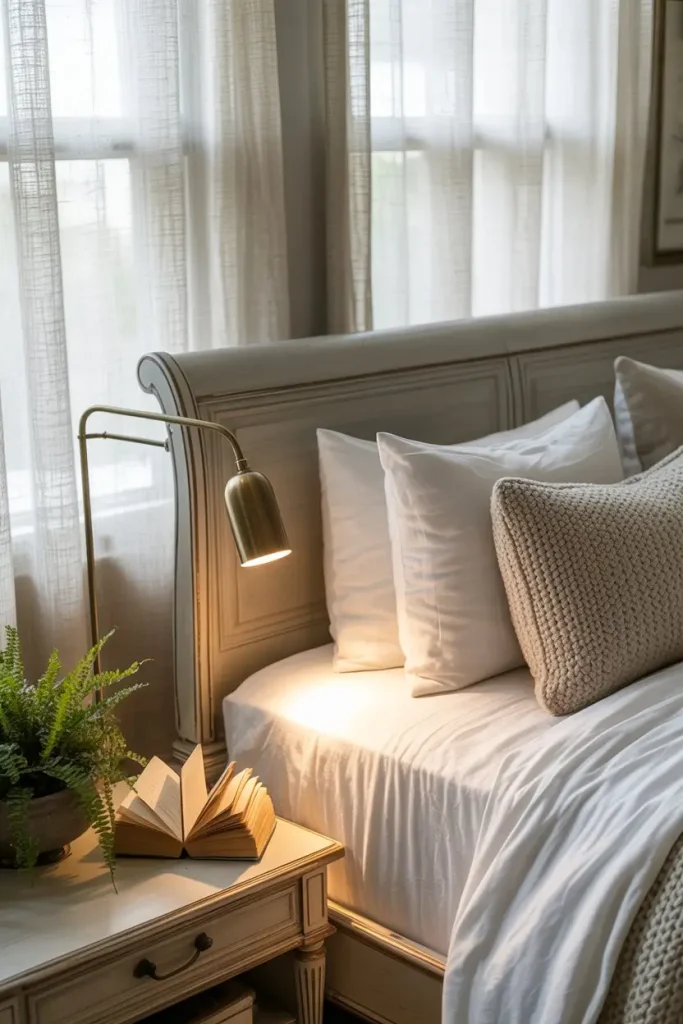 Install Reading Sconces Beside the Bed