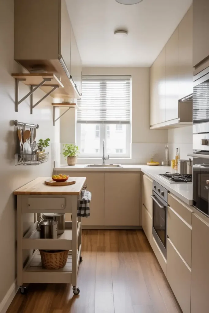 Install a Kitchen Island Alternative