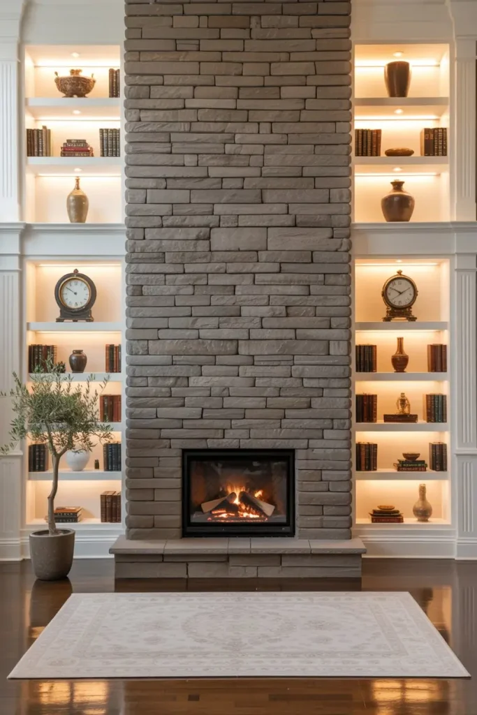Integrated Shelving and Built-Ins