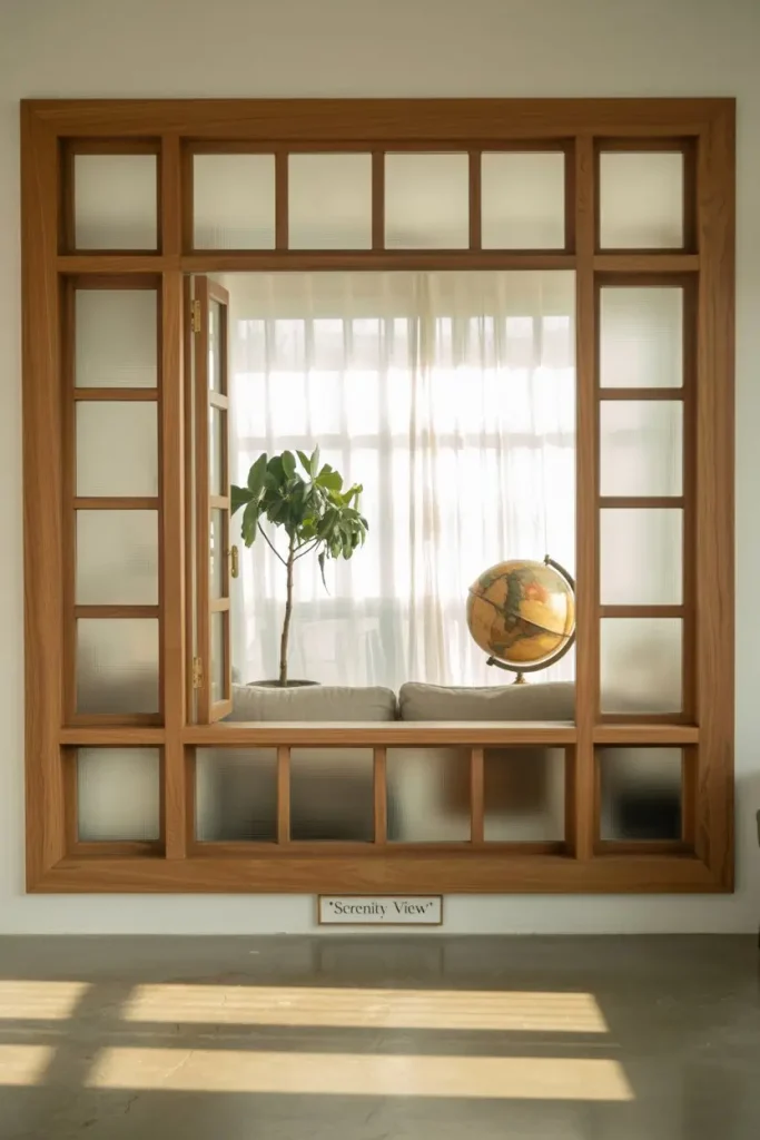 Interior Windows for Shared Light