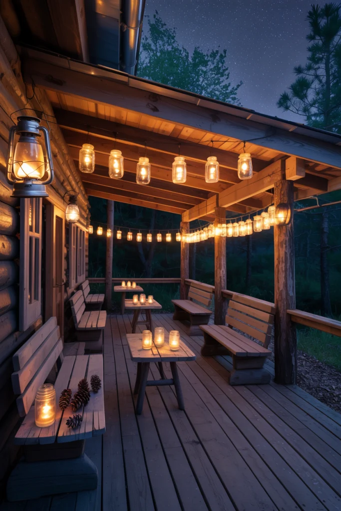Lantern-Lit Decks for Nighttime Charm
