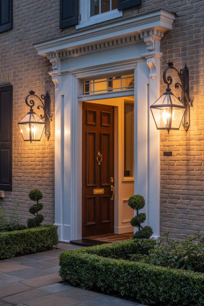 Lantern-Style LED Sconces for Timeless Appeal