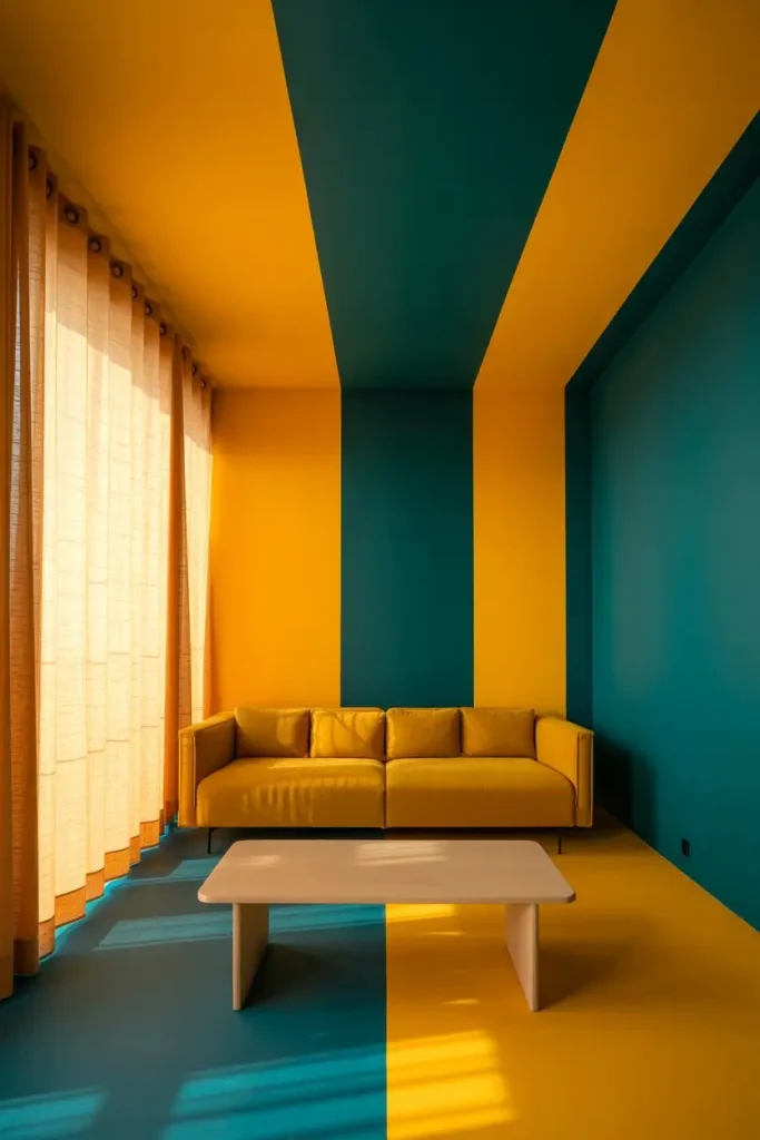 Layered Color Blocking for a Playful Look