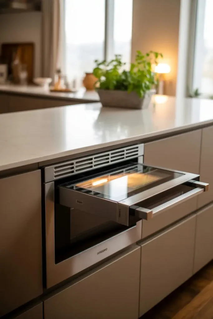 Lowered Microwave or Drawer-Style Microwave