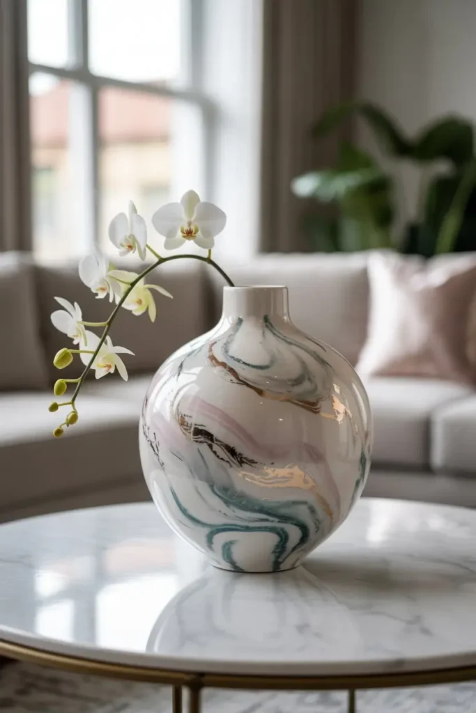 Marble-Effect Dipping