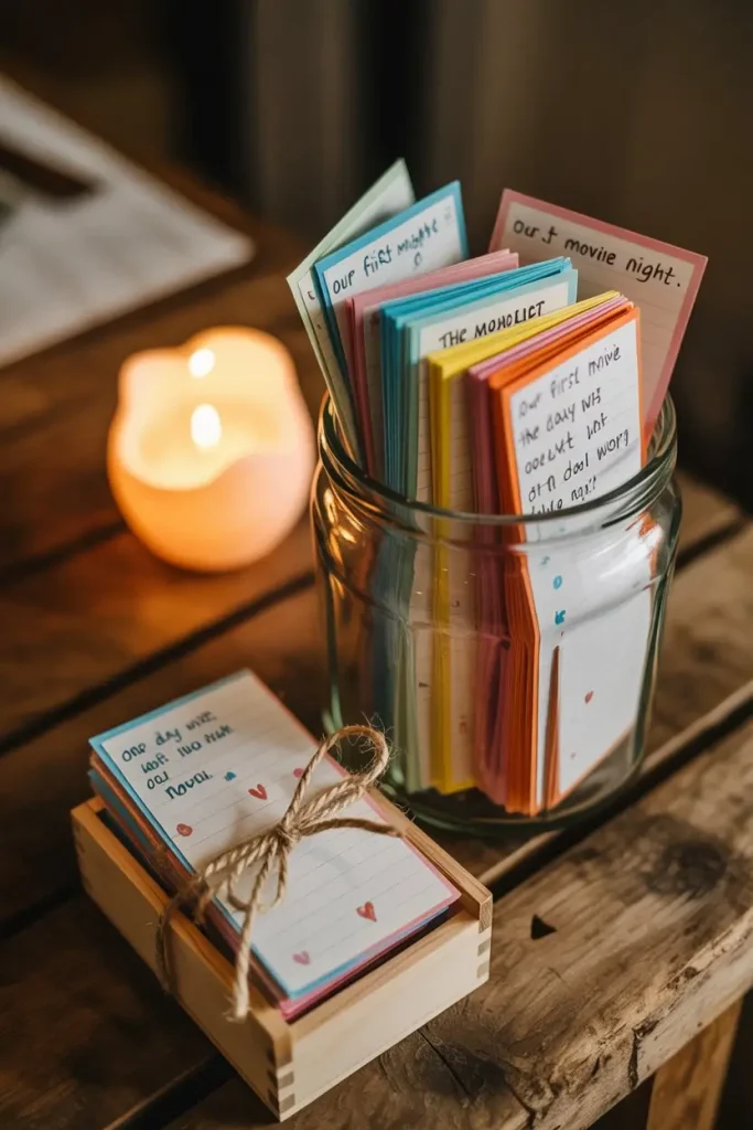 Memory Jar Style Love Box