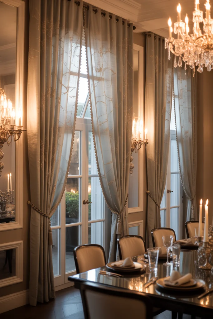 Metallic Accents for Glamour
