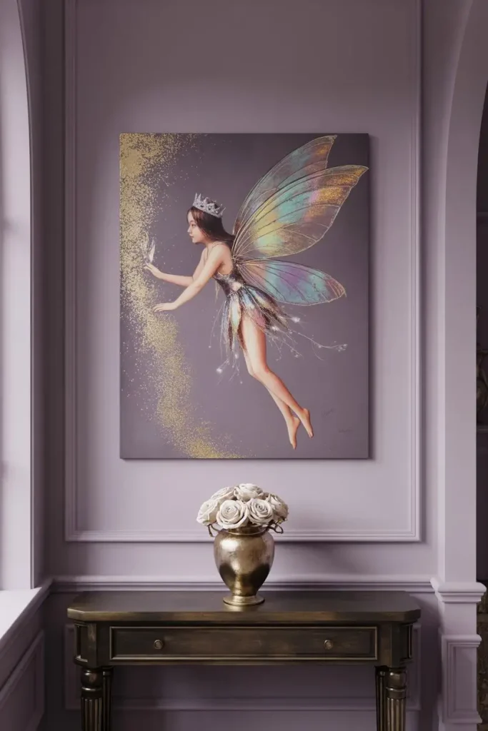 Metallic Fairy Paintings for Sparkling Highlights