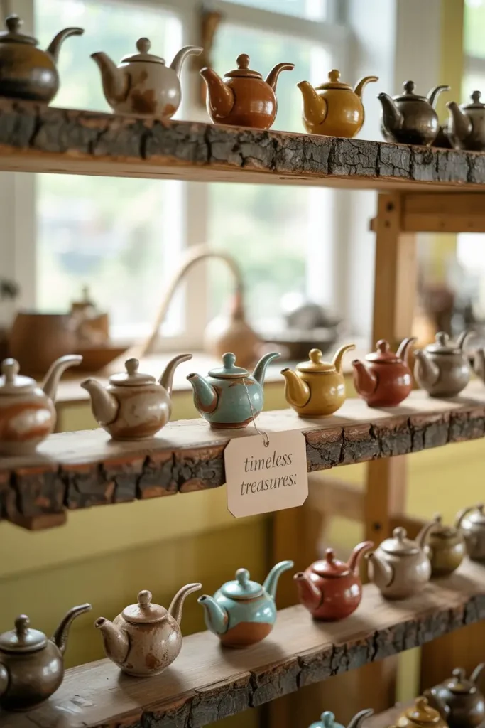 Miniature Clay Teapots