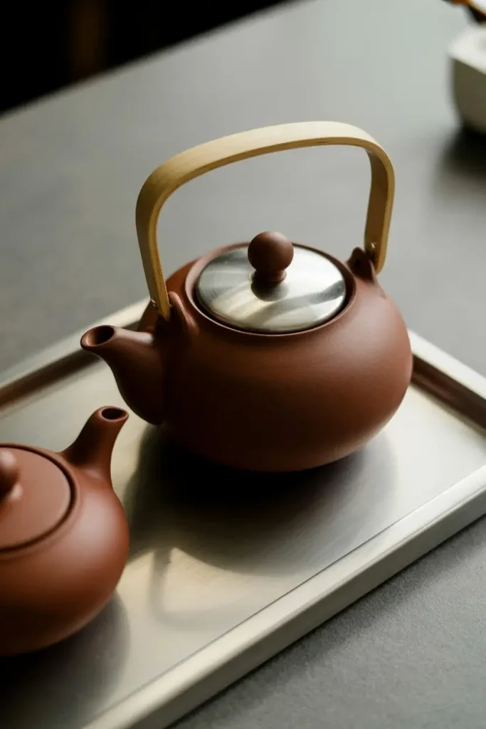 Modern Fusion Clay Teapots