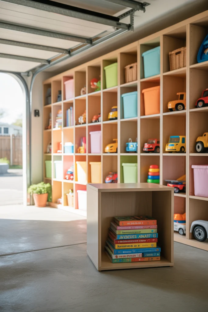 Modular Cube Shelving for Flexible Storage