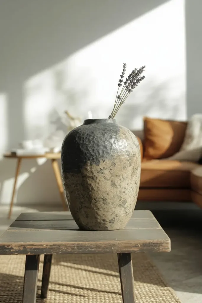 Natural Stone-Inspired Pottery for Organic Vibes