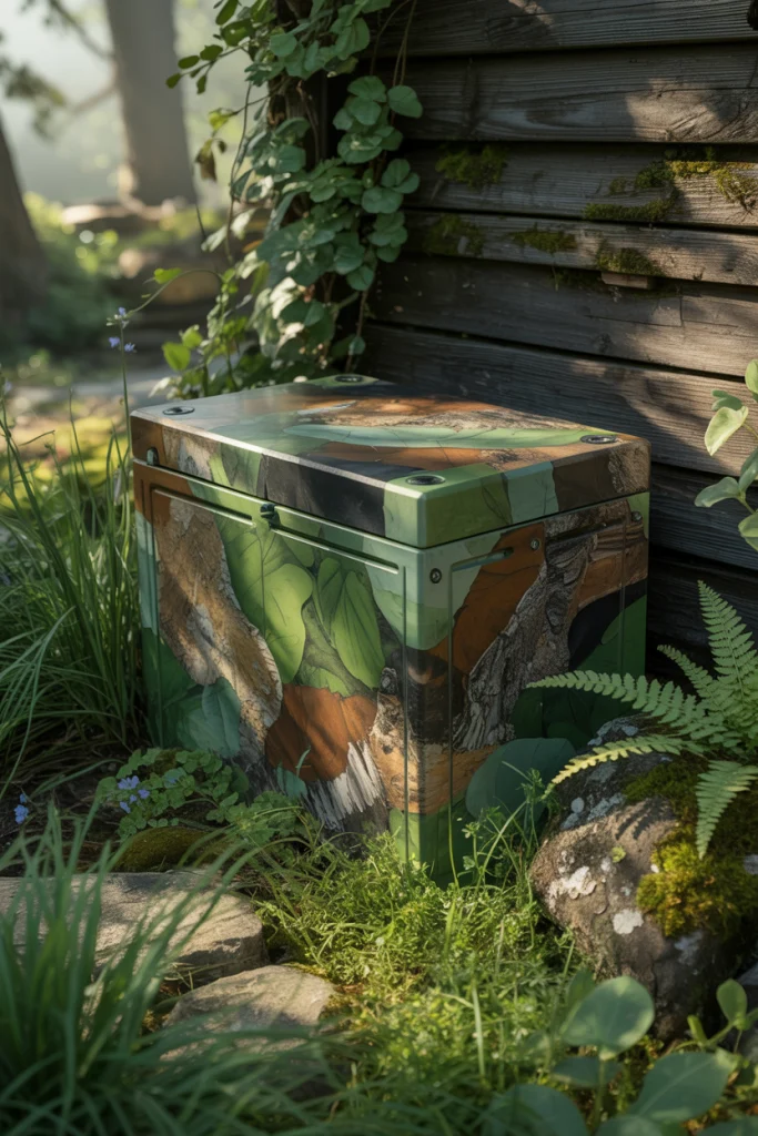 Outdoor Camouflage Battery Box