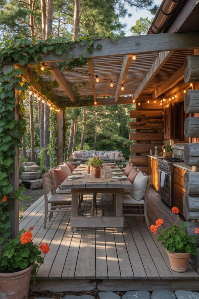 Outdoor Dining Decks for Family Meals