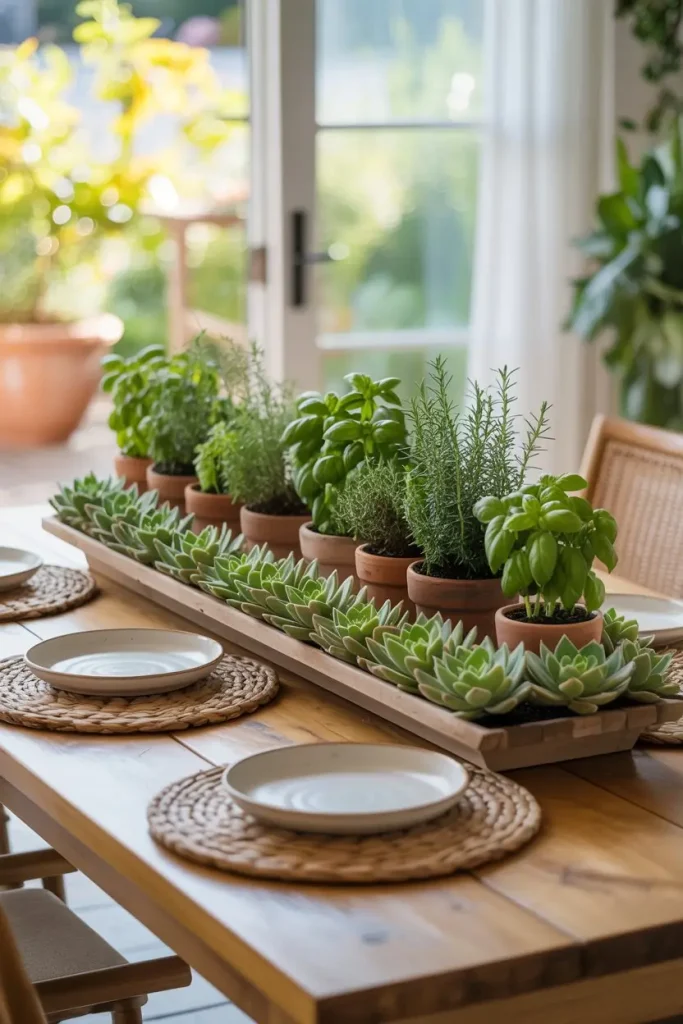 Outdoor-Inspired Dining Spaces