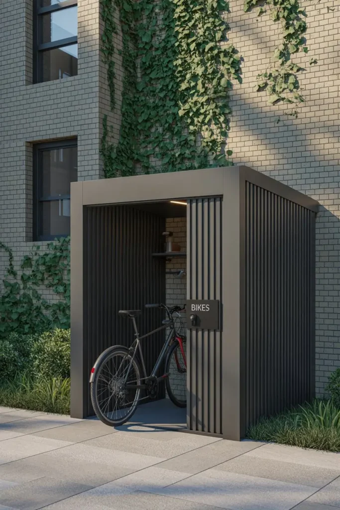 Outdoor Wall Sheds for Apartment Living