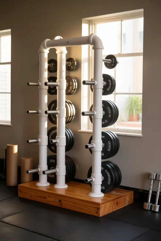  PVC Pipe Floor Rack