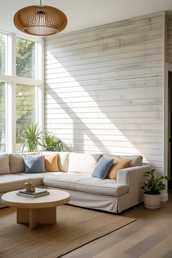 Painted Wood Accent Walls for a Fresh Look