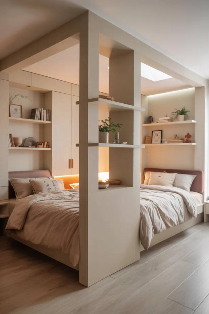 Partial Walls or Half Partitions
