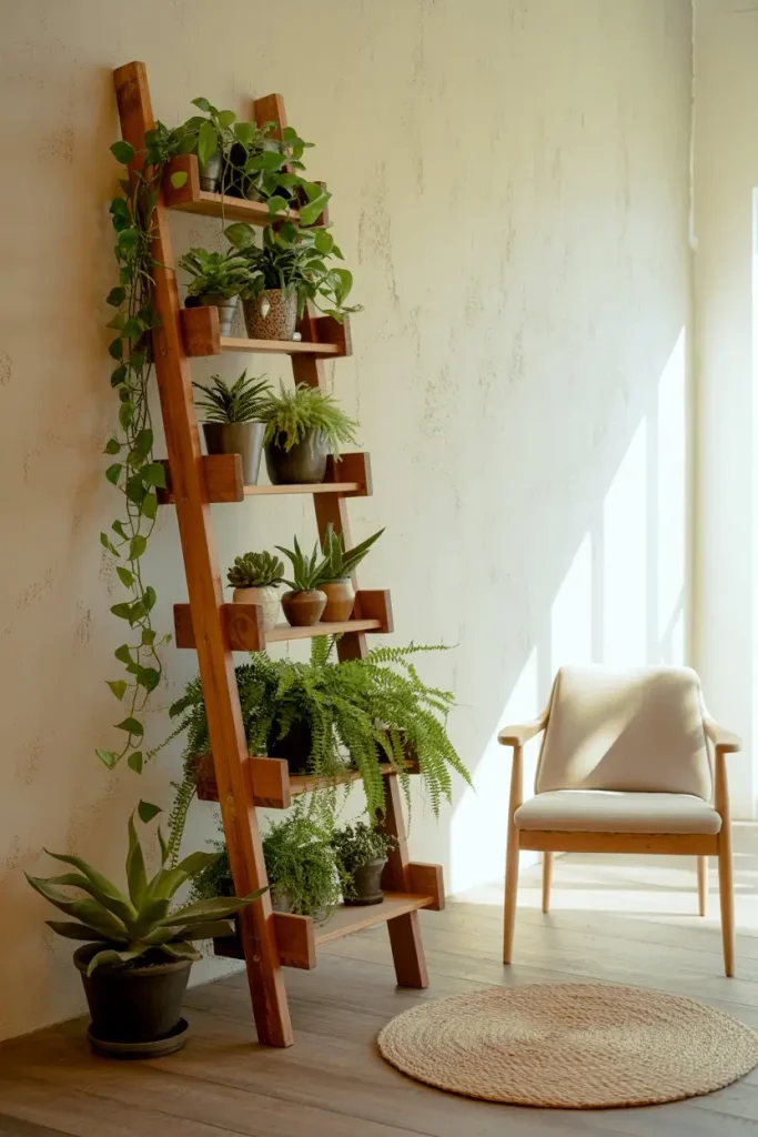 Plant Ladders for Vertical Interest